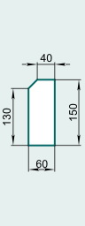 Плинтус цокольный CP15V - Изображение каталога Архистиль