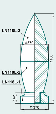 Навершие LN118L - Изображение каталога Архистиль