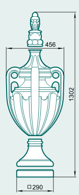 Фиал LN130FR - изображение товара каталога Архистиль